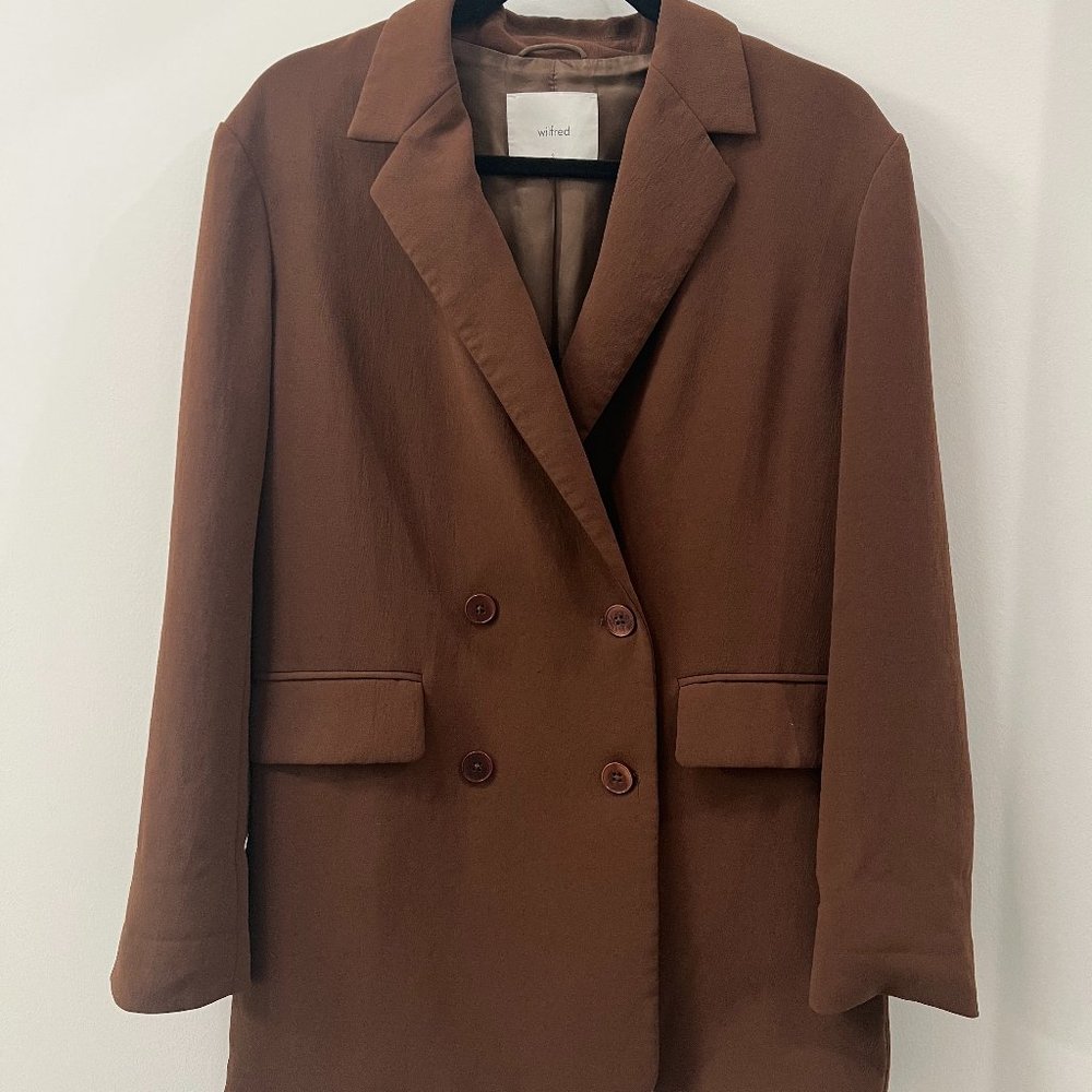 Aritzia Wilfred CHERRELLE BLAZER Size S